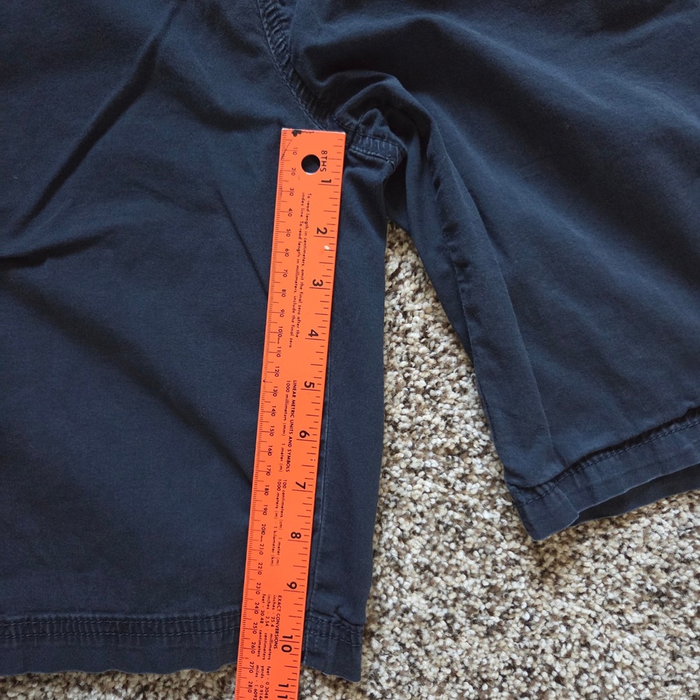 Union Bay Mens Navy Blue Cargo Shorts Size 38 Cotton Stretch Utility Outdoor - Picture 2 of 5